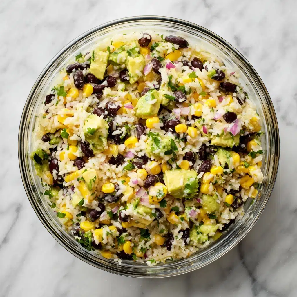 Black Bean Corn Avocado Salad Recipe