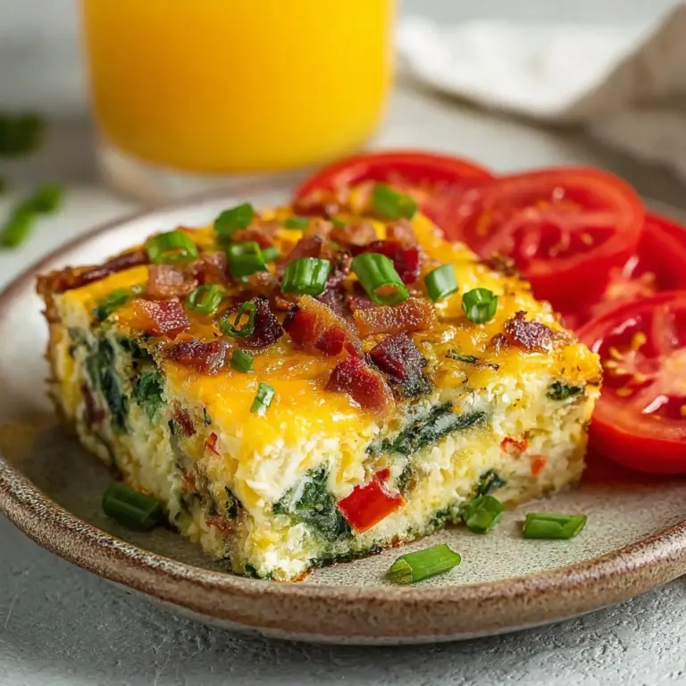 Healthy Cottage Cheese Egg Bake Recipe