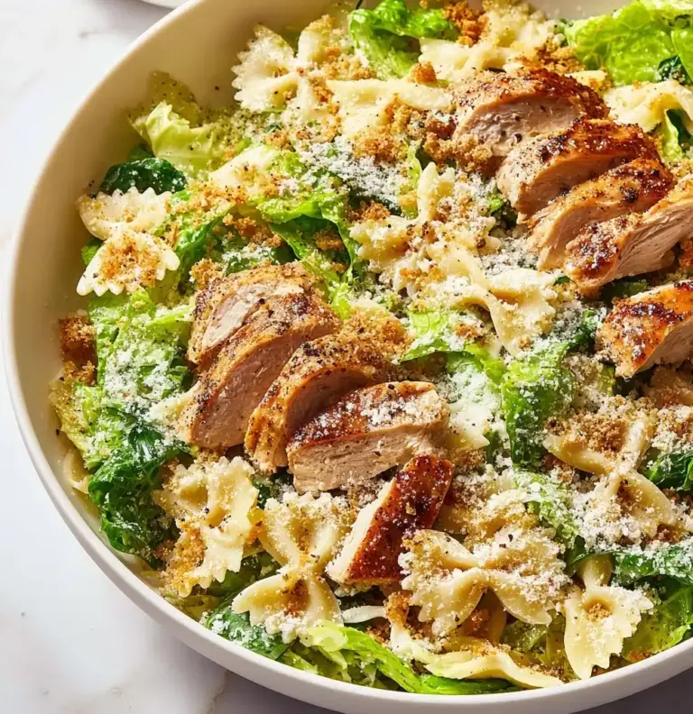 Chicken Caesar Pasta Salad Recipe