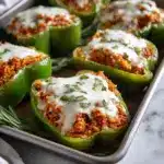 Bison Stuffed Peppers Recipe