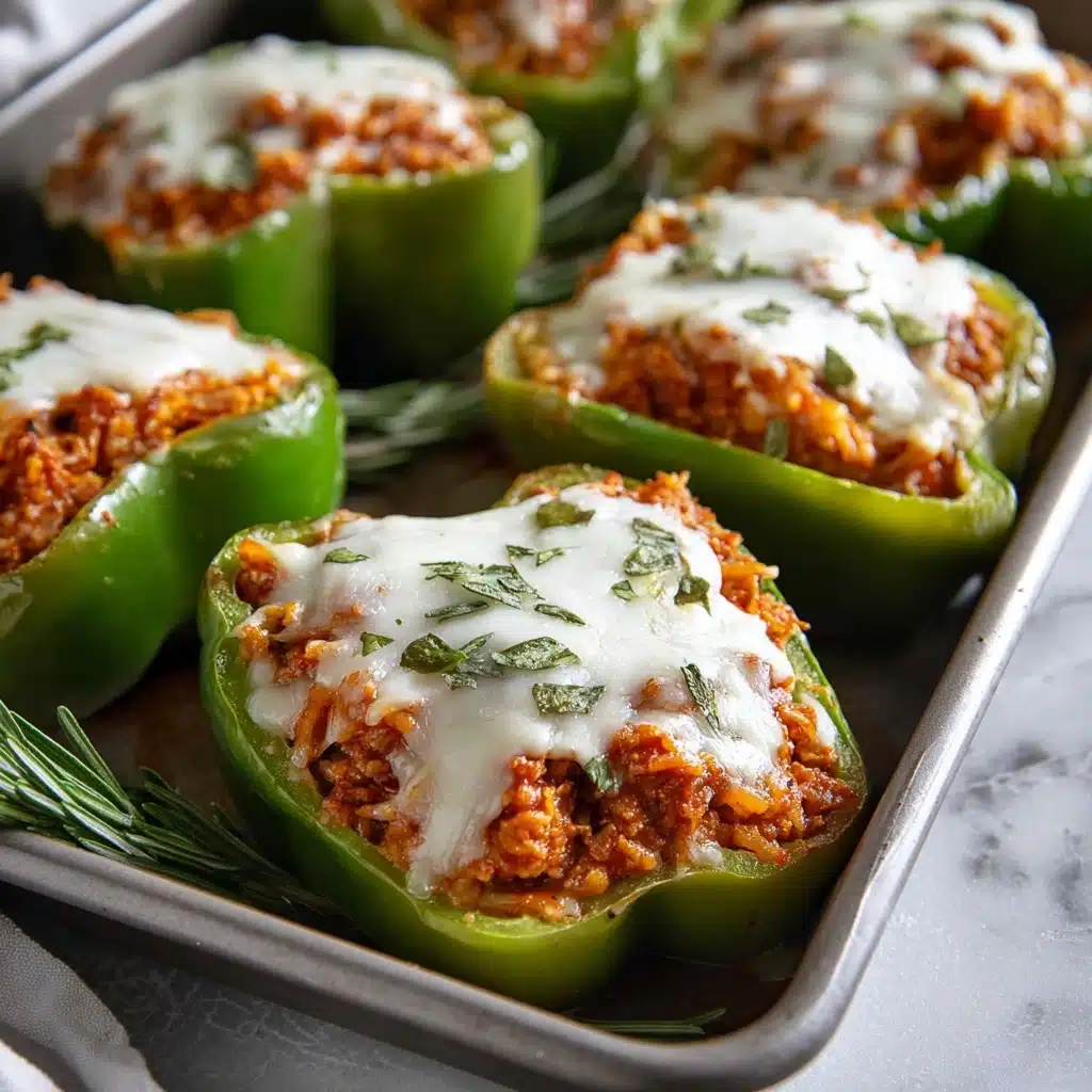 Bison Stuffed Peppers Recipe