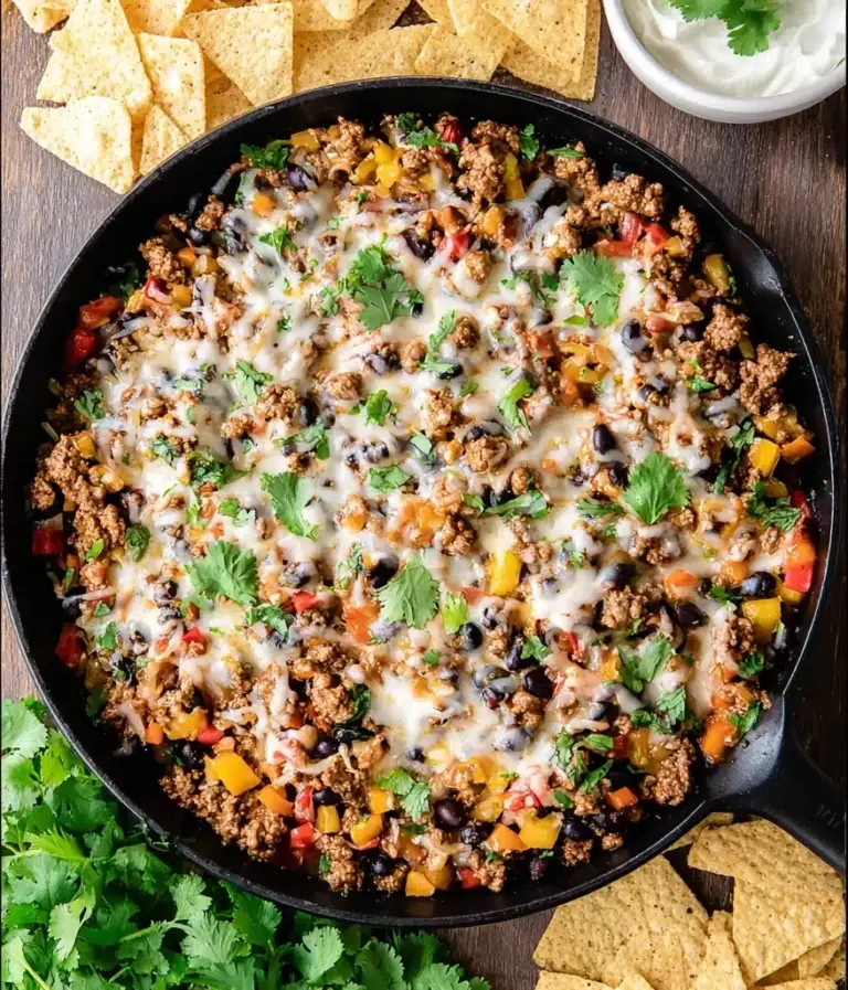 Mexican Ground Beef Skillet Recipe