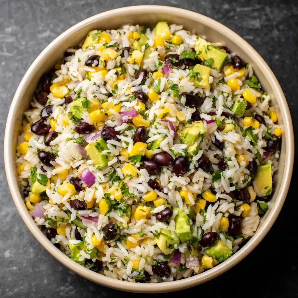 Black Bean Corn Avocado Salad Recipe