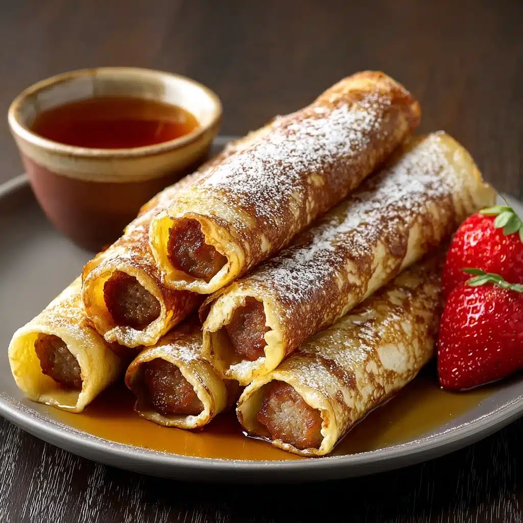 Sausage French Toast Roll-Ups Recipe - Recipe Image