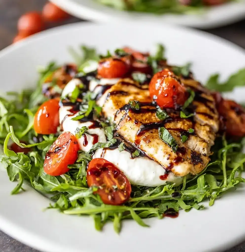 Grilled Chicken Caprese Salad Recipe