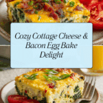 Healthy Cottage Cheese Egg Bake Recipe
