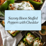 Bison Stuffed Peppers Recipe