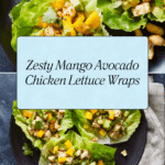 Mango, Avocado, Chicken Lettuce Wraps Recipe