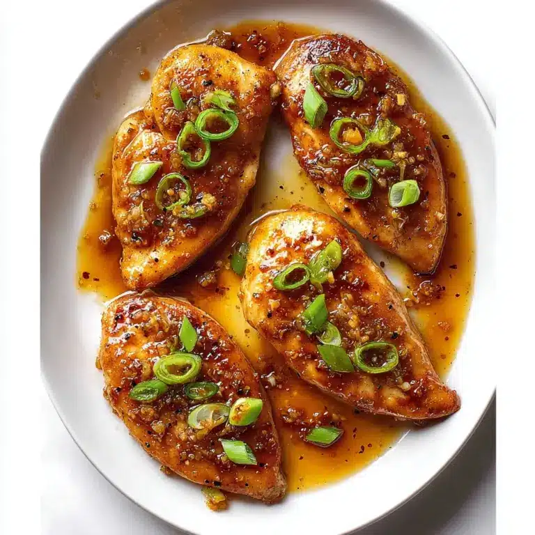 Garlic Chicken with Honey Recipe