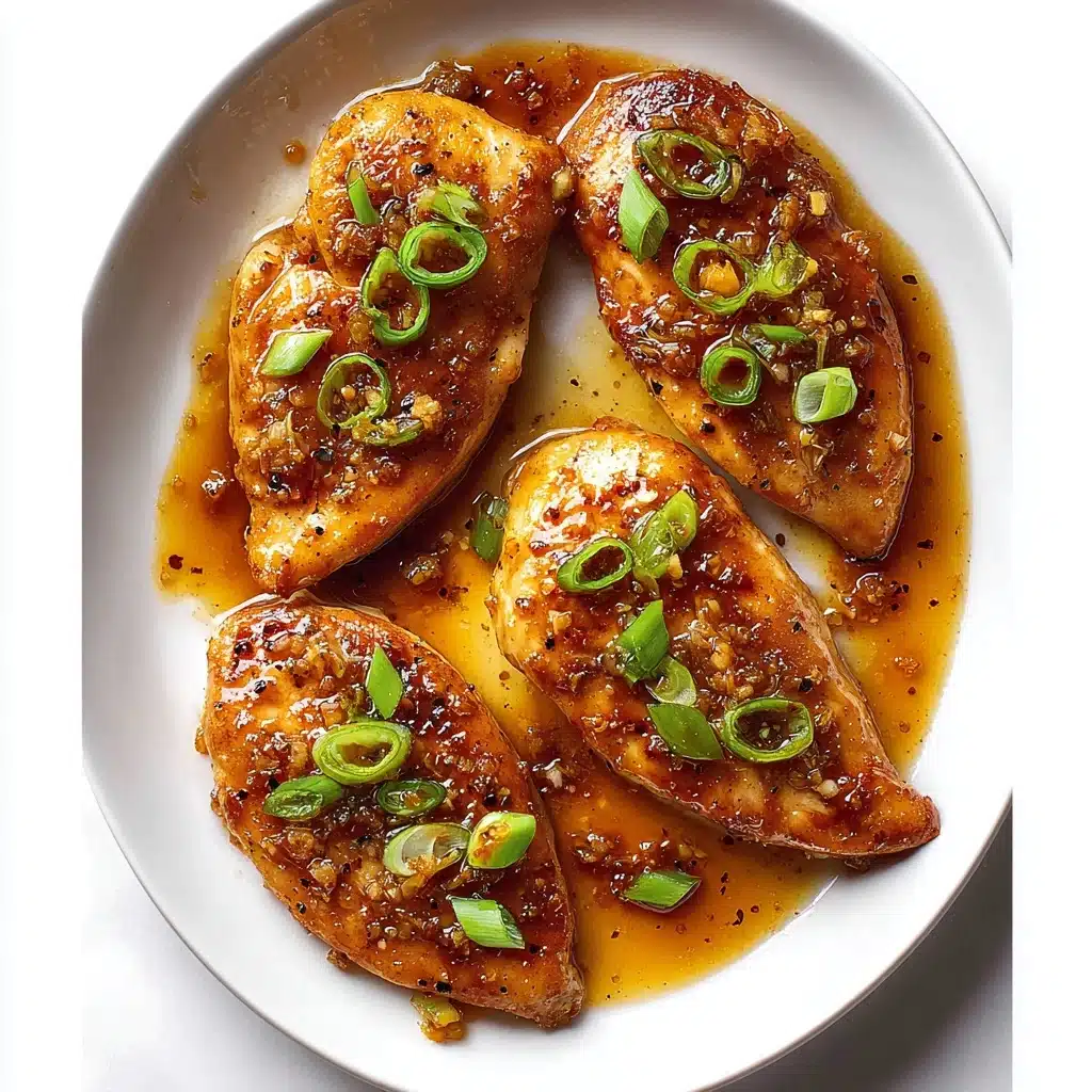 Garlic Chicken with Honey Recipe