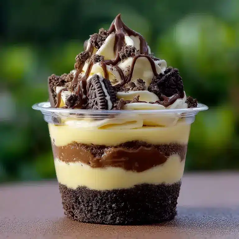 Loaded Brownie Cheesecake Cup Recipe