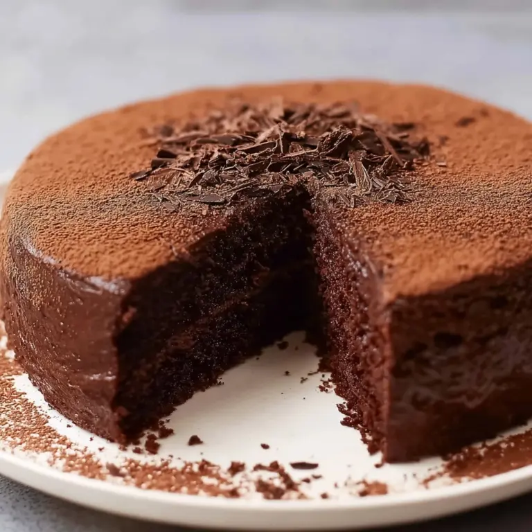 No-Oven Chocolate Cake Recipe