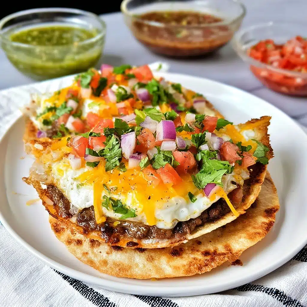 Keto Breakfast SmashBurger Tacos Recipe - Recipe Image