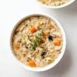 Slow Cooker Creamy Chicken and Rice Soup Recipe