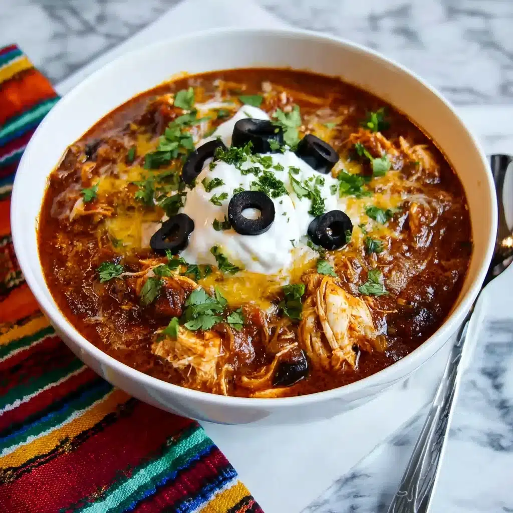 Slow Cooker Enchilada Chicken Recipe