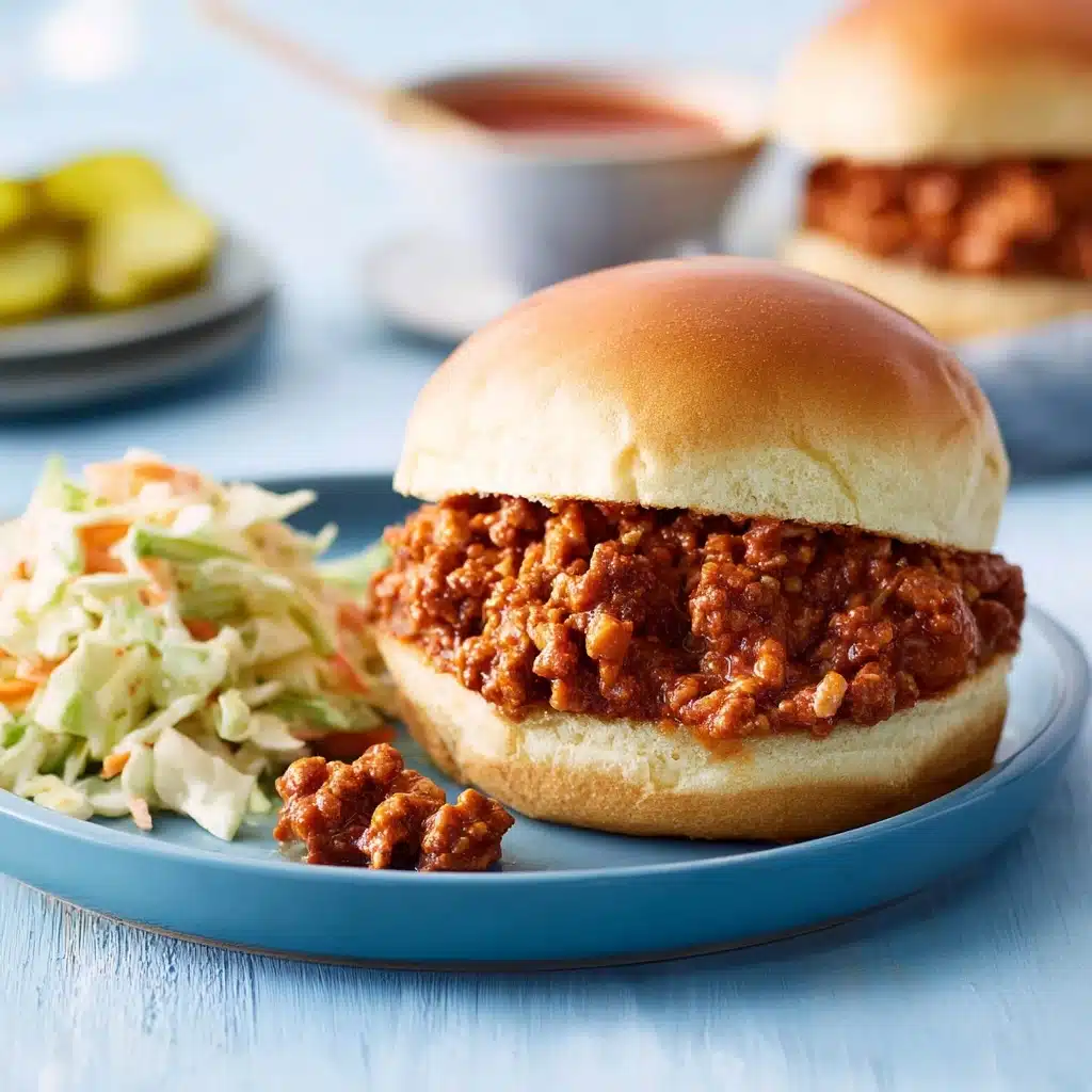 Easy Ground Chicken Sloppy Joes Recipe - Recipe Image