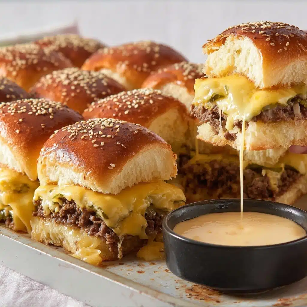 Cheeseburger Sliders Recipe - Recipe Image