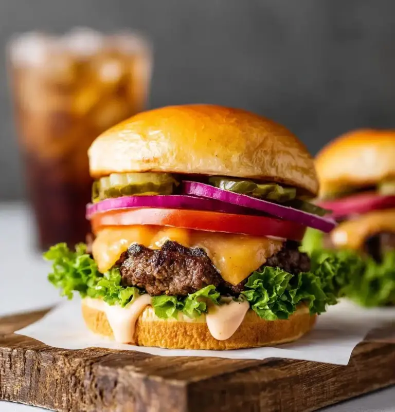 Best Hamburger Recipe Ever (Perfect Juicy Burger) Recipe