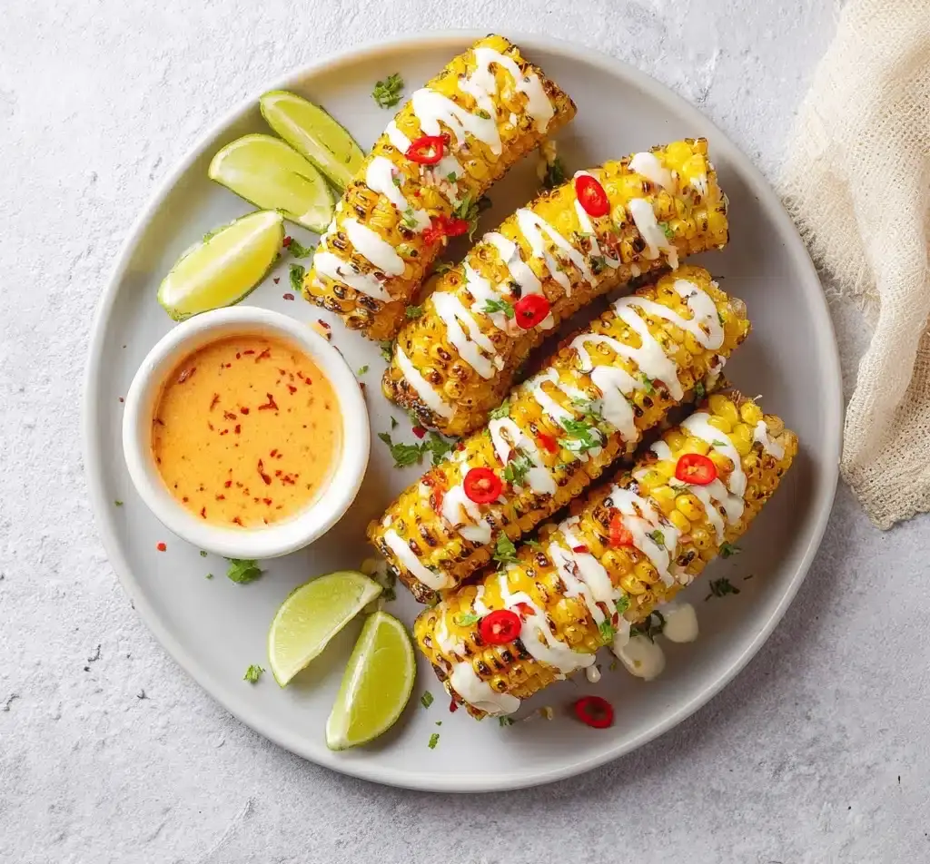 Corn Ribs Air Fryer Recipe - Recipe Image