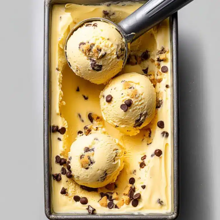Chocolate Chip Cookie Dough Ice Cream Recipe