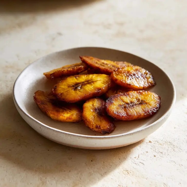 15-Minute Fried Sweet Plantains (Platanos Maduros) Recipe
