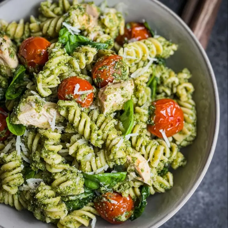 Pesto Tuna Pasta Recipe