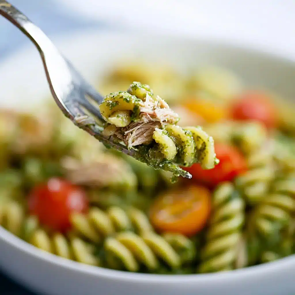 Pesto Tuna Pasta Recipe - Recipe Image
