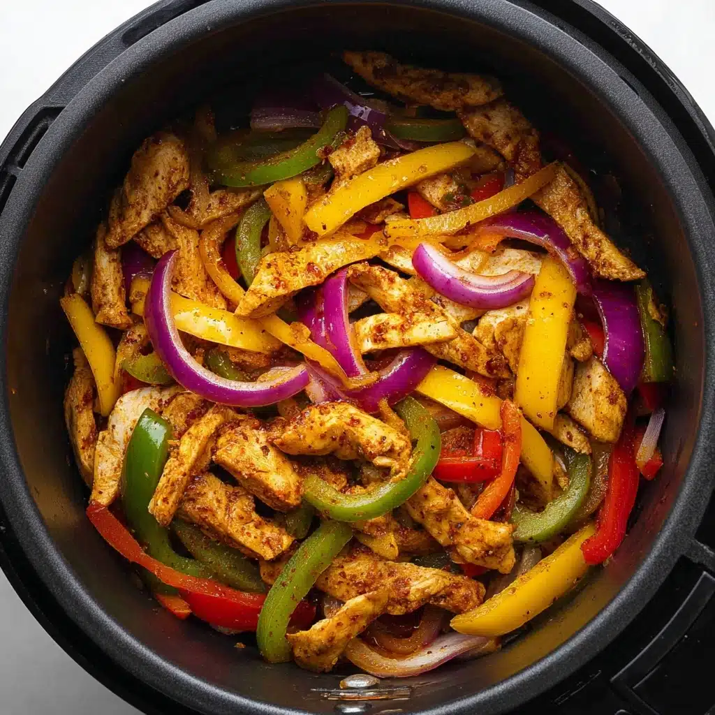 Air Fryer Chicken Fajitas Recipe - Recipe Image