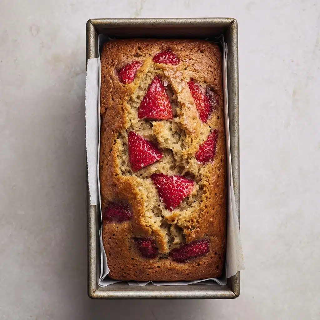 Strawberry Banana Bread Recipe - Recipe Image