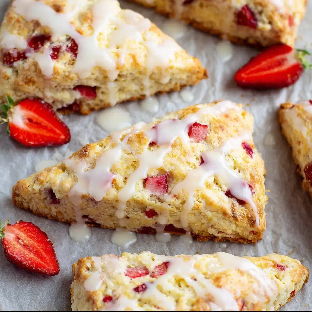 Strawberries and Cream Scones Recipe - Recipe Image