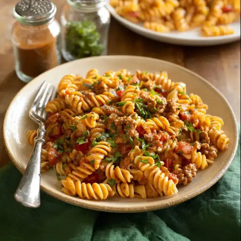 Taco Pasta Recipe