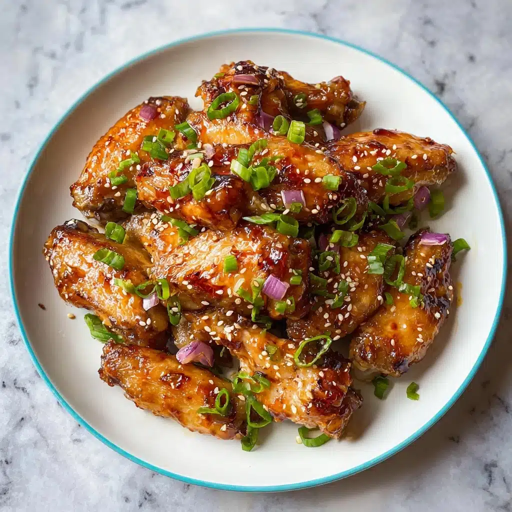 Honey Soy Garlic Chicken Wings Recipe - Recipe Image