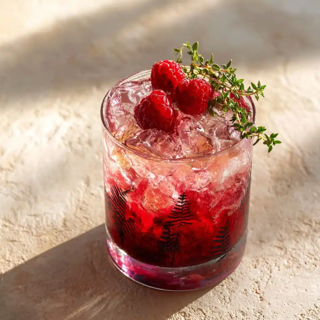 Raspberry Thyme Cocktail Recipe
