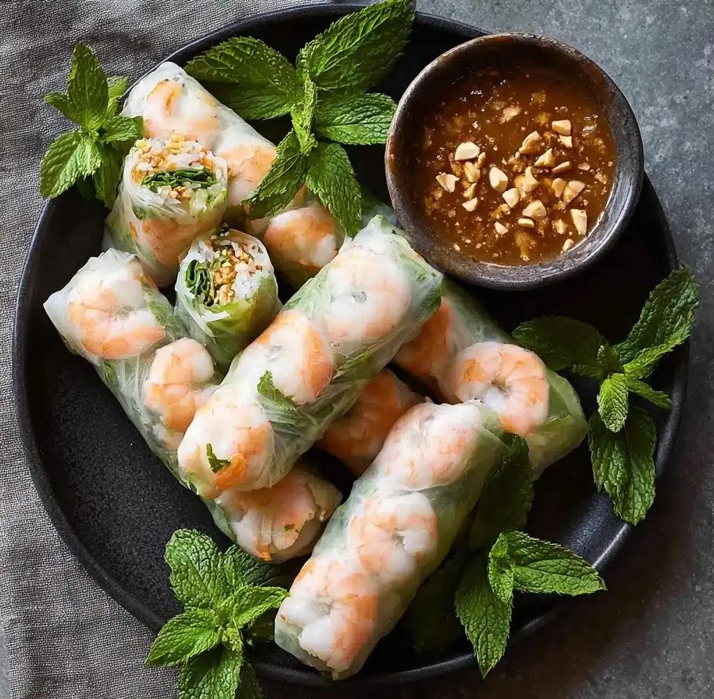 Vietnamese Rice Paper Rolls (Spring Rolls) Recipe