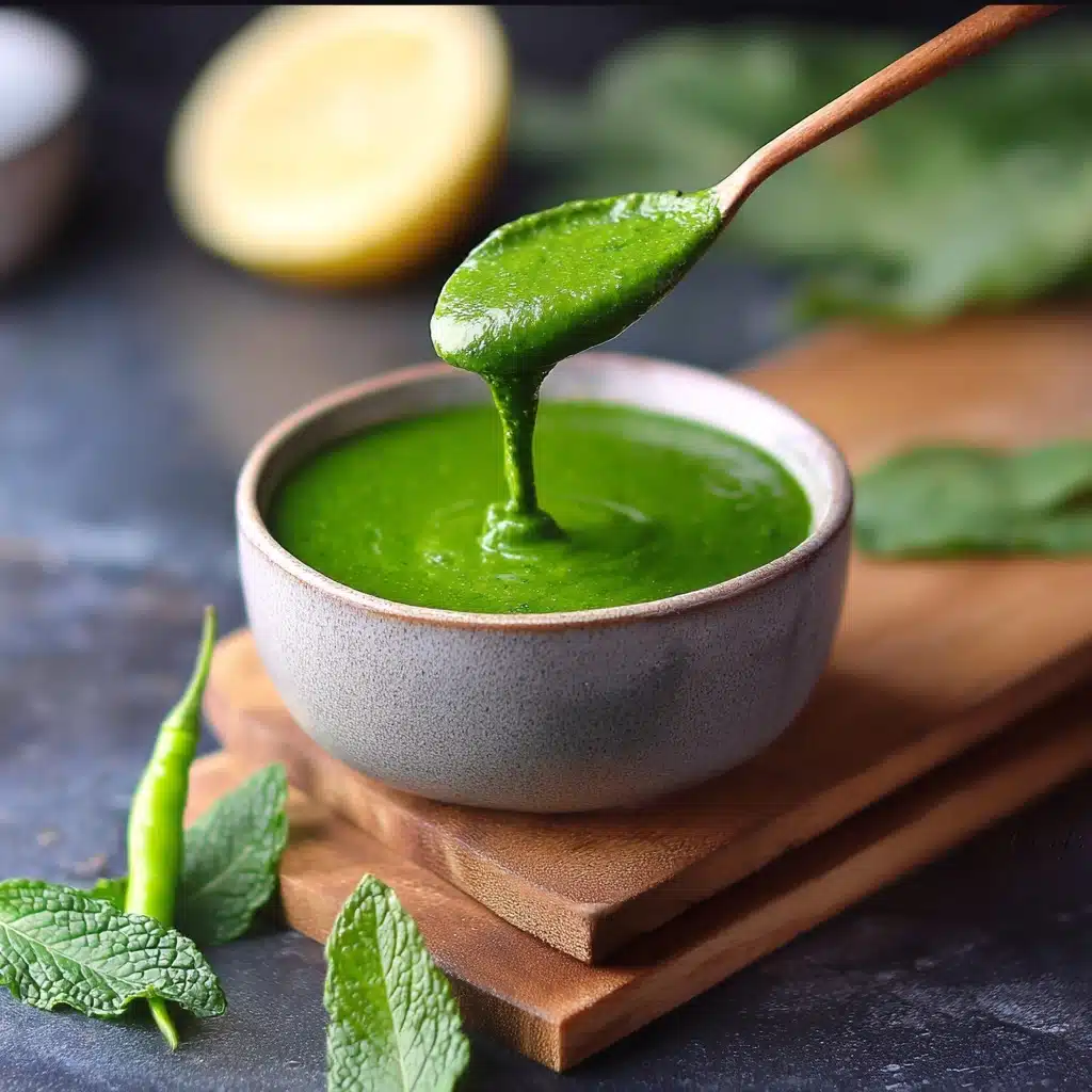 Green Chutney (Cilantro Mint Chutney) Recipe - Recipe Image