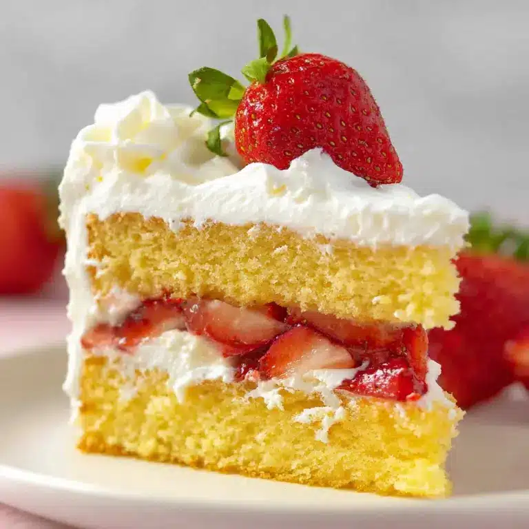 Strawberry Shortcake Cake Recipe