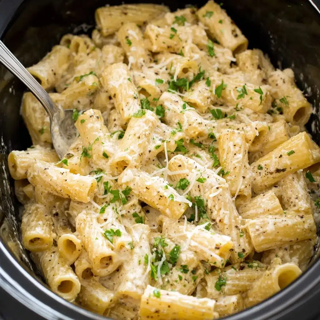 Crockpot Chicken Alfredo Recipe - Recipe Image