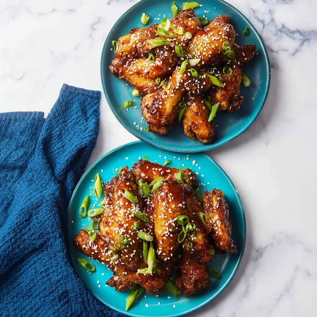 Baked Asian Sticky Wings Recipe