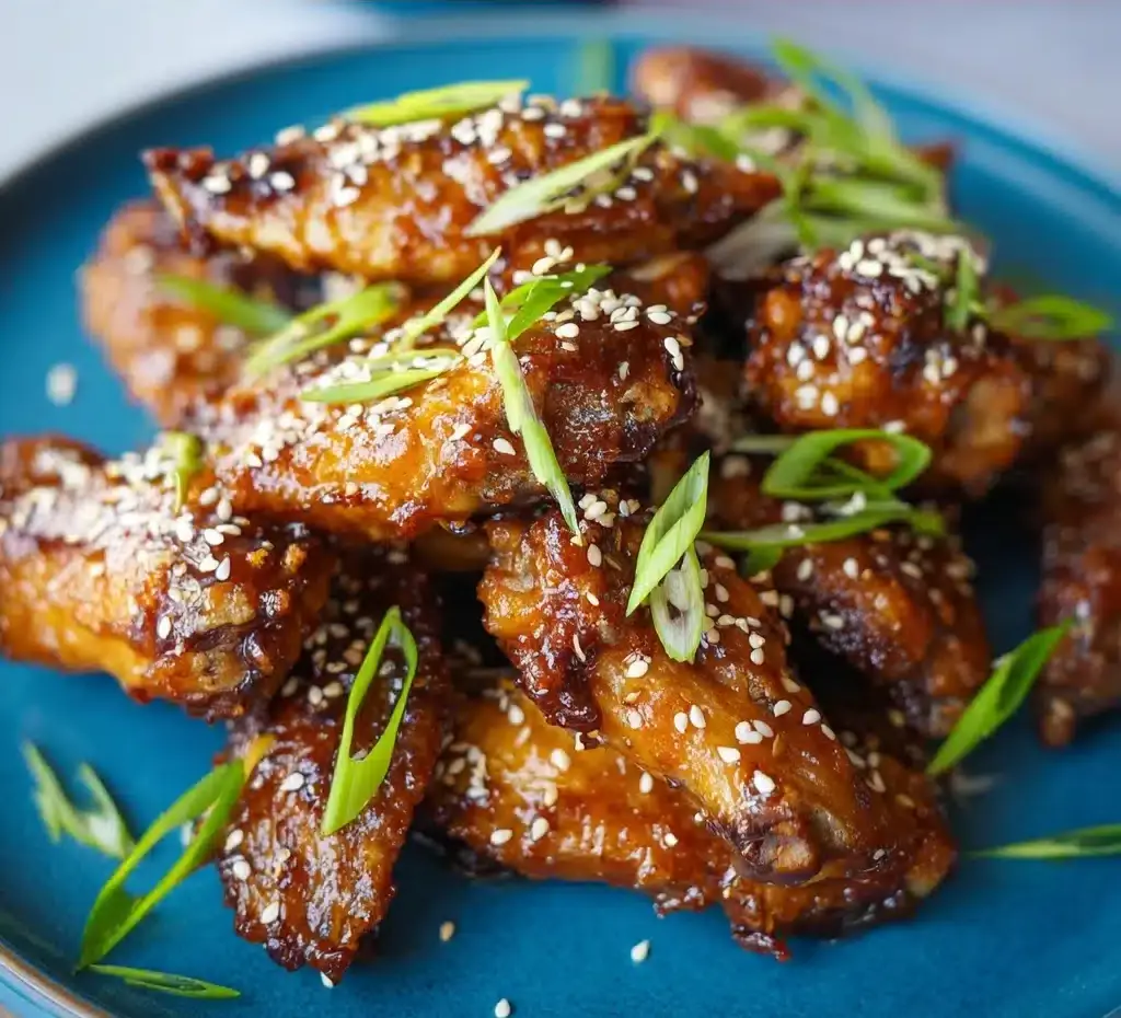 Baked Asian Sticky Wings Recipe