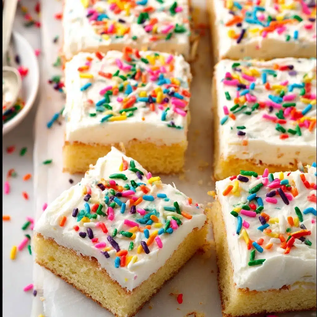 Homemade Funfetti Sheet Cake (Buttery, Moist, and Fluffy!) Recipe - Recipe Image