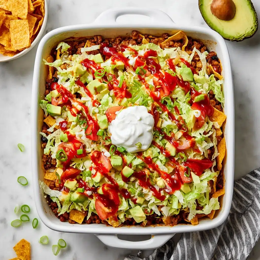 Walking Taco Casserole Recipe - Recipe Image