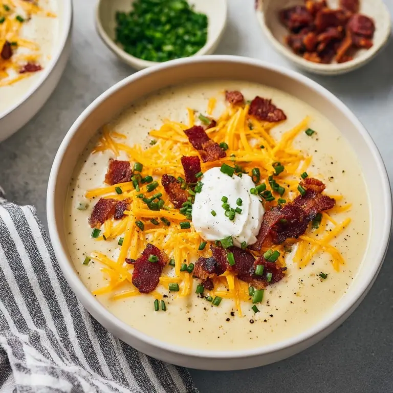 Loaded Baked Potato Soup Recipe