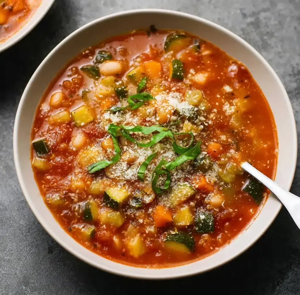 Italian Vegetable Soup Recipe - Recipe Image