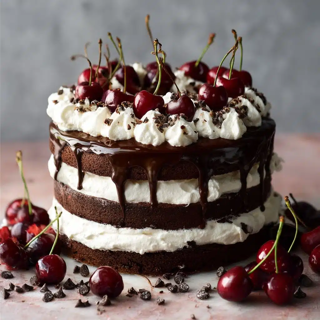 Mile-High Black Forest Cake Recipe