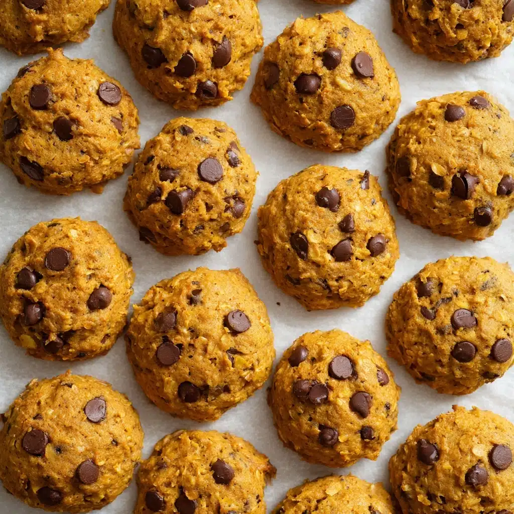 Pumpkin Oatmeal Chocolate Chip Cookies Recipe - Recipe Image