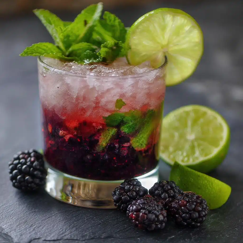 Blackberry Lime Mojito Recipe - Recipe Image