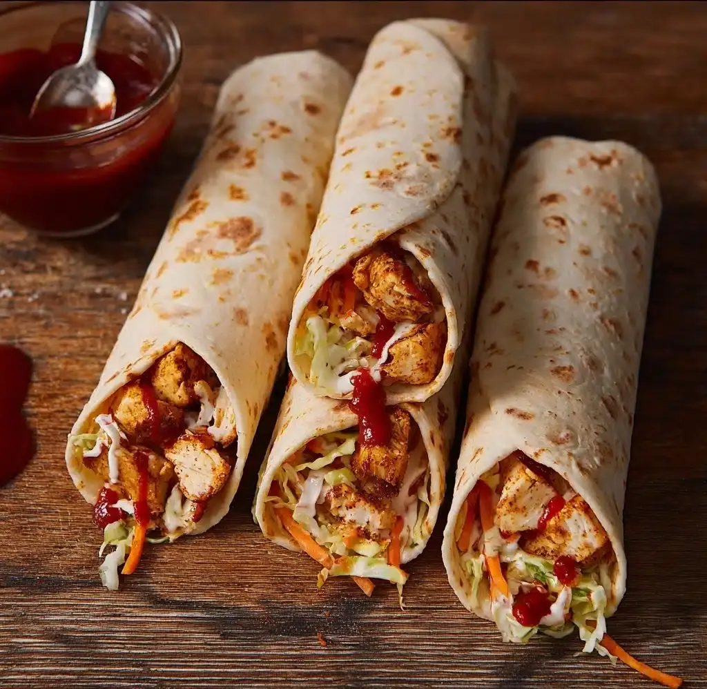 Buffalo Chicken Wrap Recipe - Recipe Image
