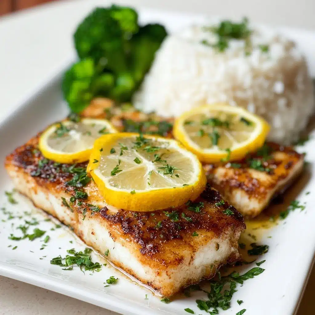 Easy Lemon Butter Fish in 20 Minutes Recipe