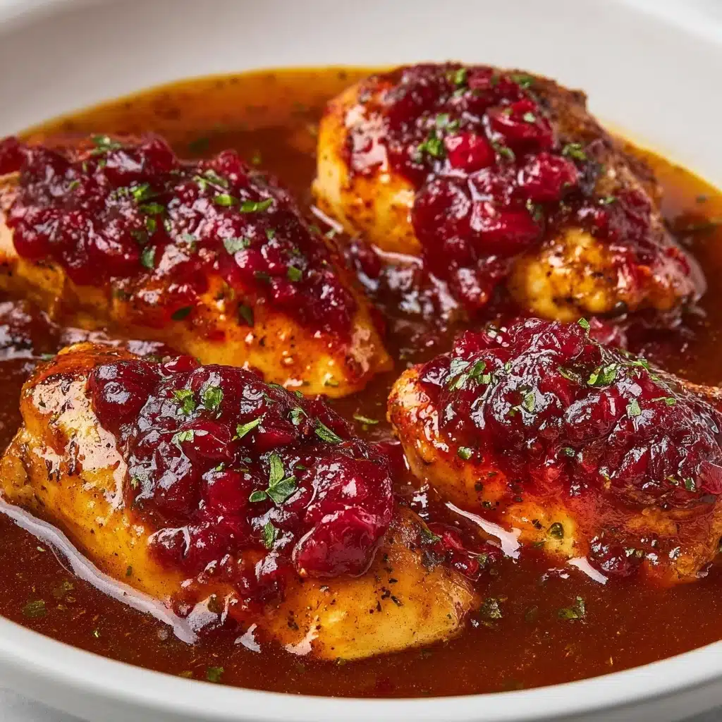 Cranberry Chicken Recipe - Recipe Image