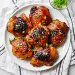 Oven Baked Teriyaki Chicken Thighs (Boneless or Bone-In) Recipe